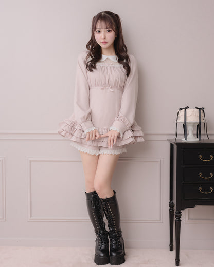 モデル身長：157cm/着用カラー:ピンク