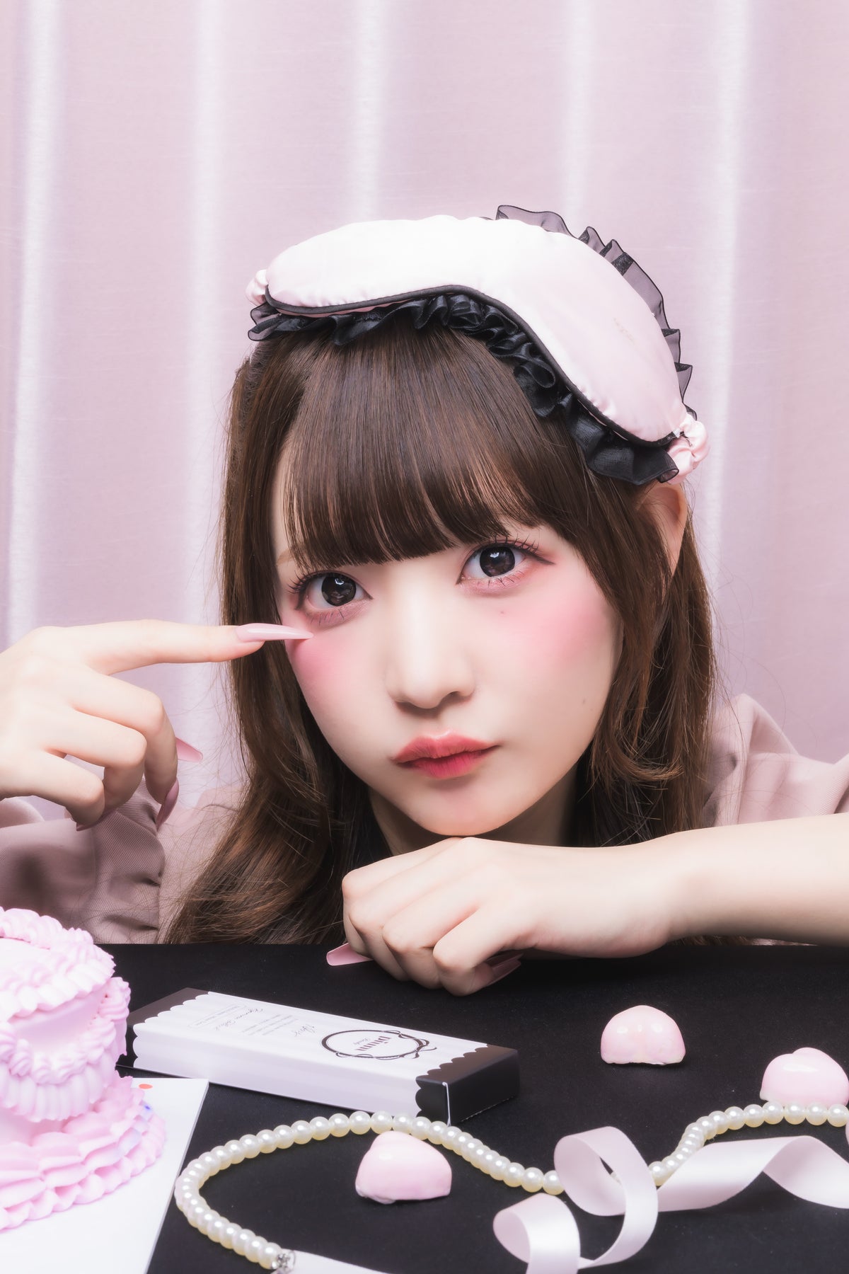pium beauty 1day カラーコンタクト きゅるるんブラック