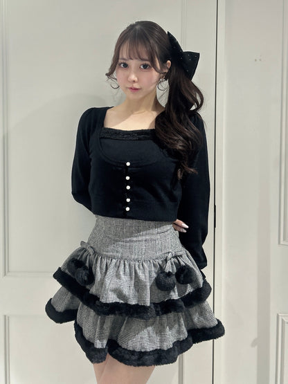 モデル身長：157cm/着用カラー：ブラック