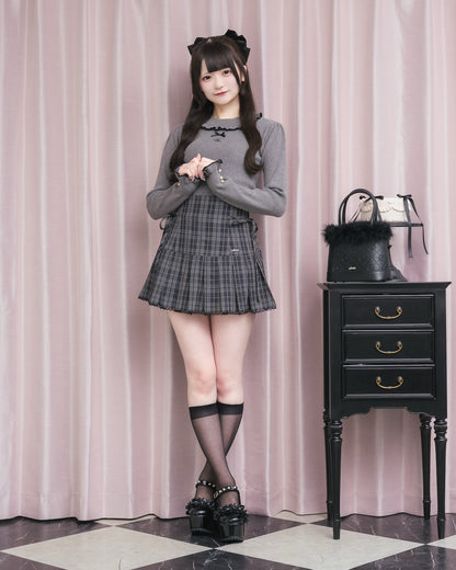 モデル身長：155cm/着用カラー:チャコール