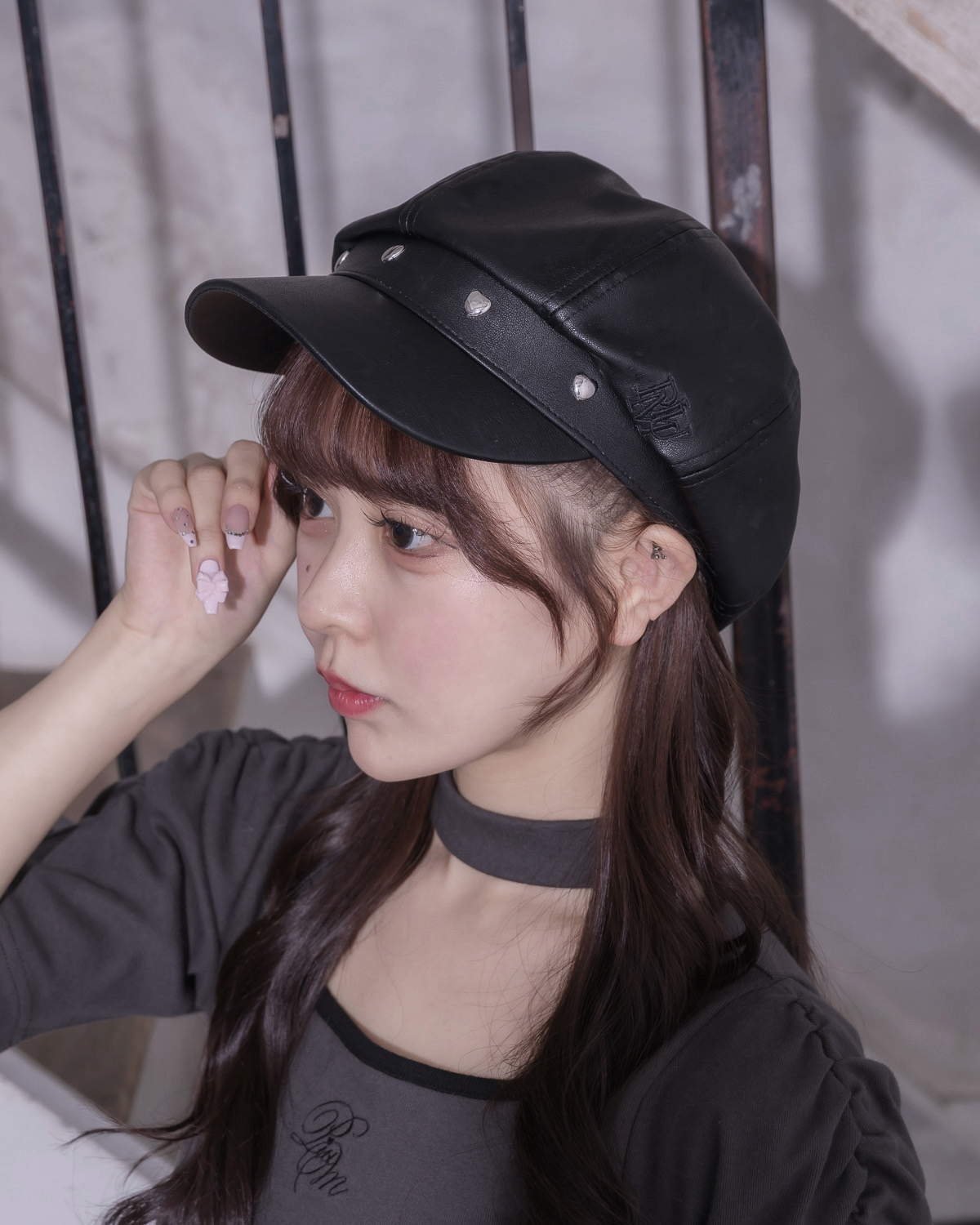 CALEE レザーキャスケット アメカジ ルード CALEE レザーキャスケット アメカジ ルード CALEE レザー