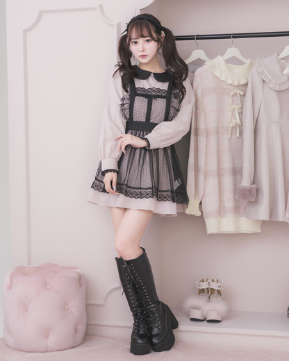 モデル身長：157cm/着用カラー:ピンク
