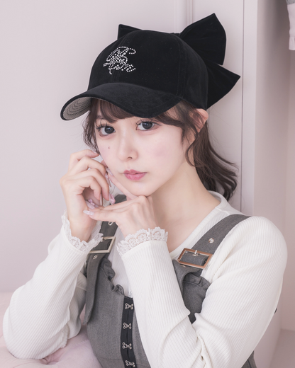 バックリボンベロアキャップ – pium バックリボンベロアキャップ – pium