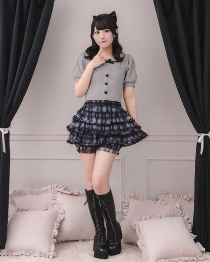 モデル身長：161cm/着用カラー：グレー