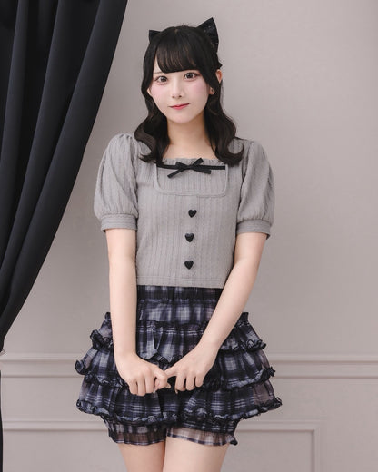 モデル身長：161cm/着用カラー：グレー