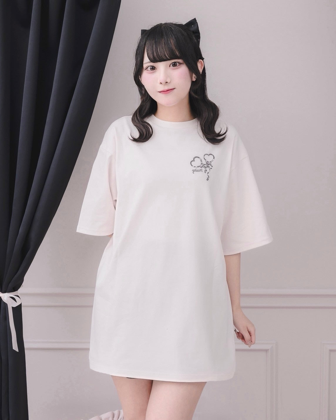 モデル身長：161cm/着用カラー：ピンク
