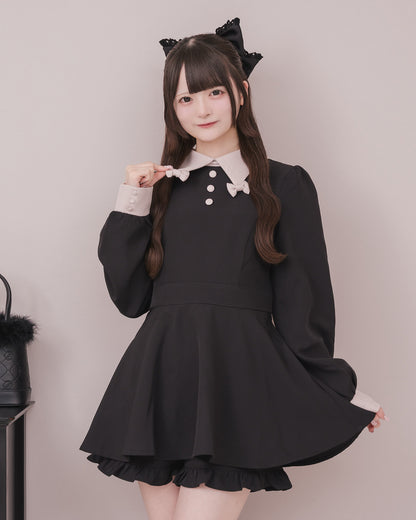 モデル身長：155cm/着用カラー：ブラック