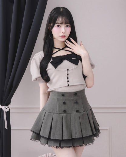 モデル身長：155cm/着用カラー：ベージュ