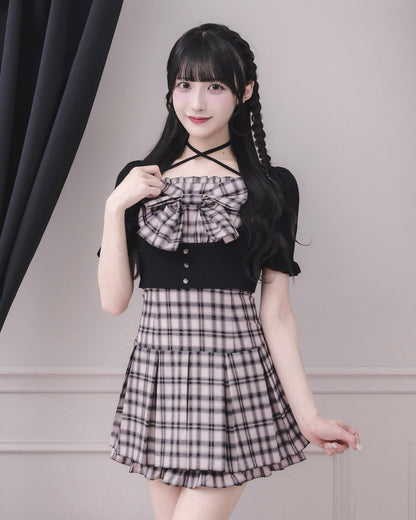 モデル身長：157cm/着用カラー：ブラック