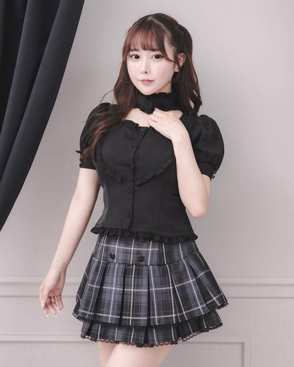 モデル身長：157cm/着用カラー：ブラック