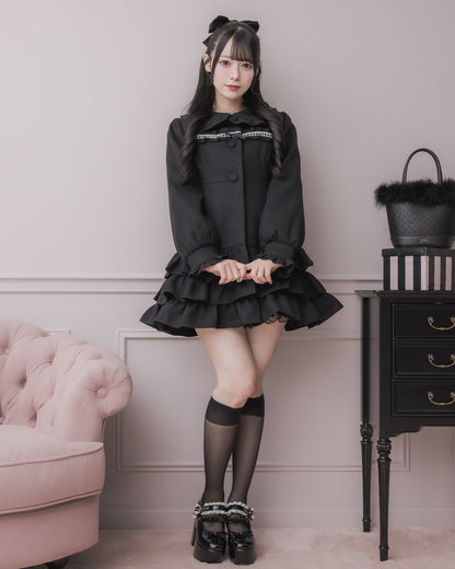 モデル身長：155cm/着用カラー：ブラック