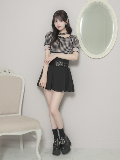モデル身長：163cm/着用カラー:ブラック