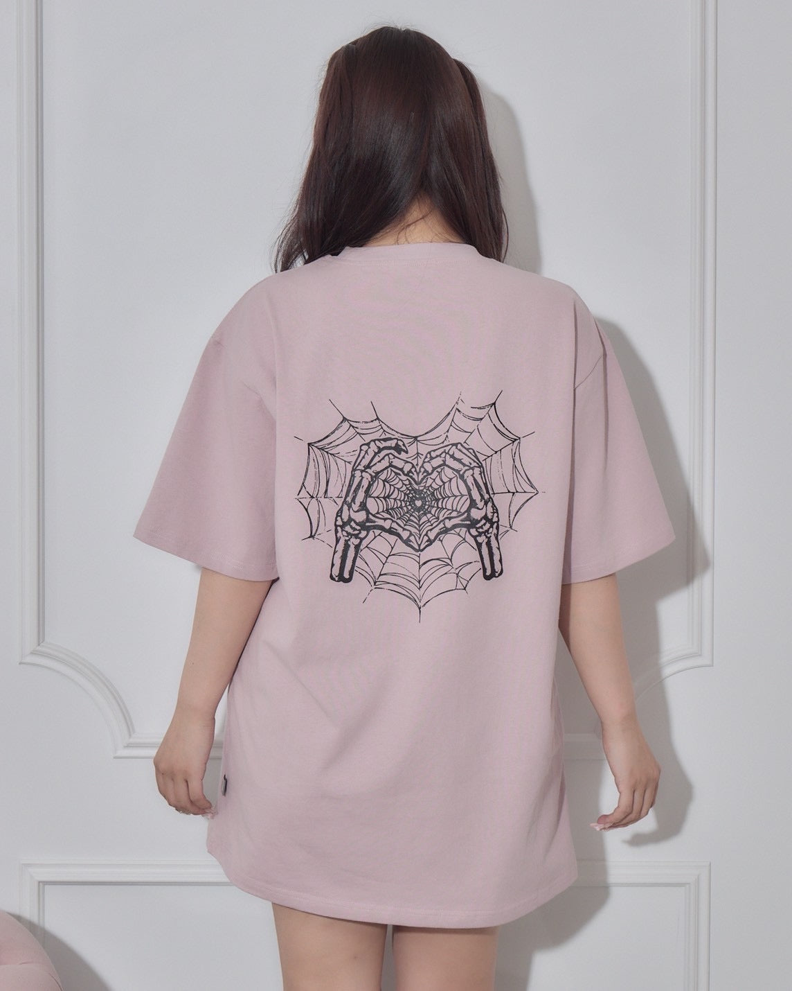 モデル身長:157cm/着用カラー:ピンク