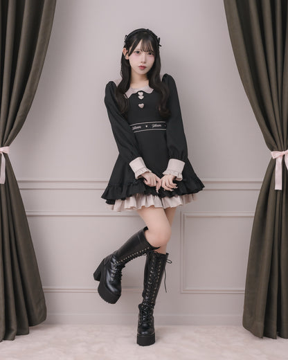 モデル身長：152cm/着用カラー:ブラック