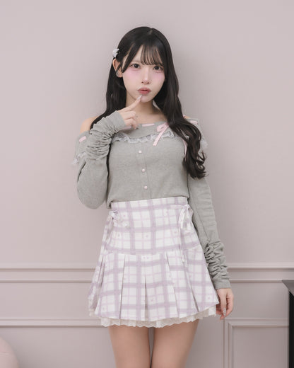 モデル身長：152cm/着用カラー:ホワイト