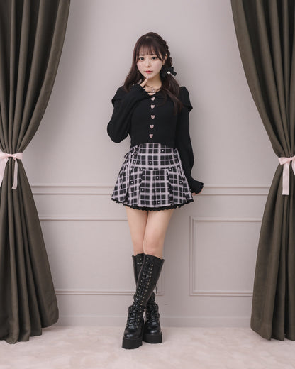 モデル身長：157cm/着用カラー:ブラック