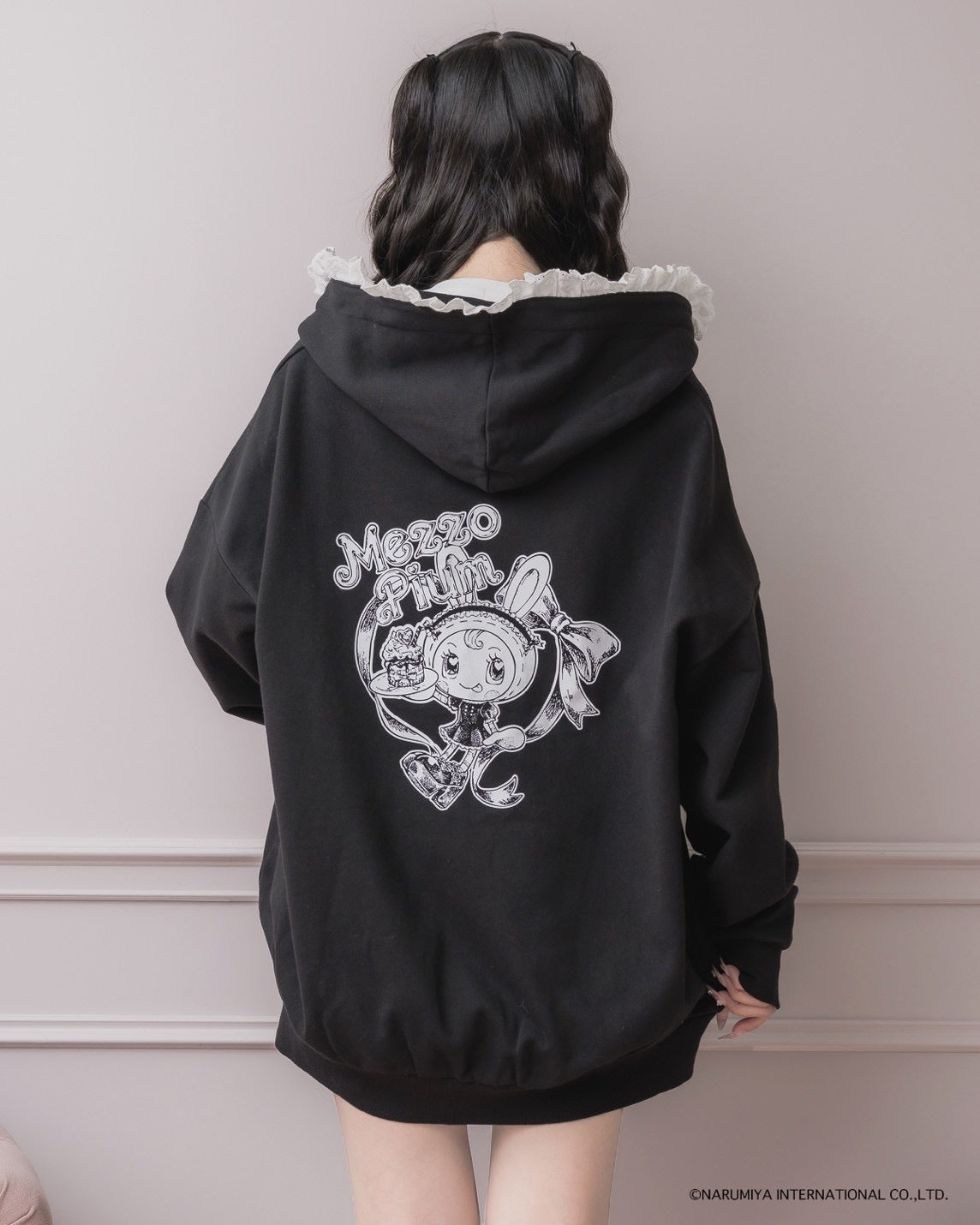 モデル身長：152cm/着用カラー：ブラック