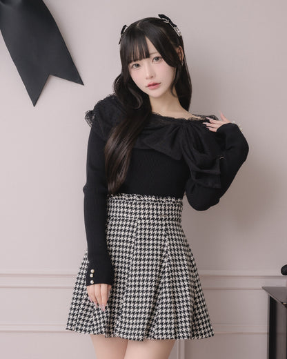 モデル身長：157cm/着用カラー:ブラック