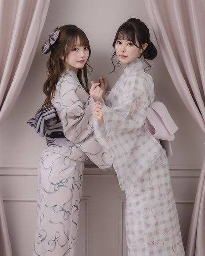 （左）モデル身長：160cm/着用カラー:ブラック（右）モデル身長：157cm/着用カラー:グレー