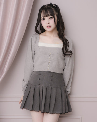 モデル身長：158cm/着用カラー:ホワイト