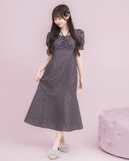 モデル身長：159cm/着用カラー : チャコール