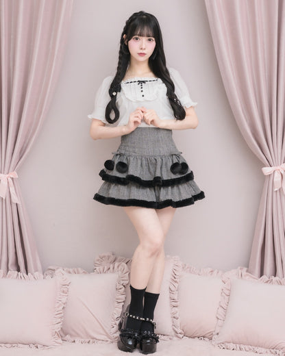 モデル身長：157cm/着用カラー：ホワイト