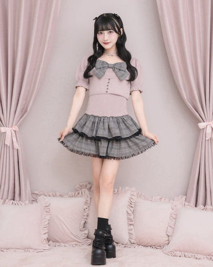 モデル身長：157cm/着用カラー：ピンク