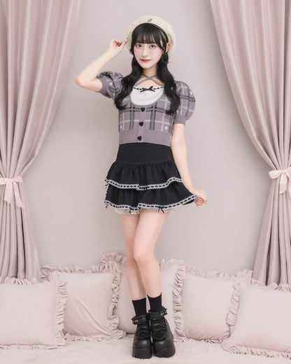 モデル身長：157cm/着用カラー：チャコール