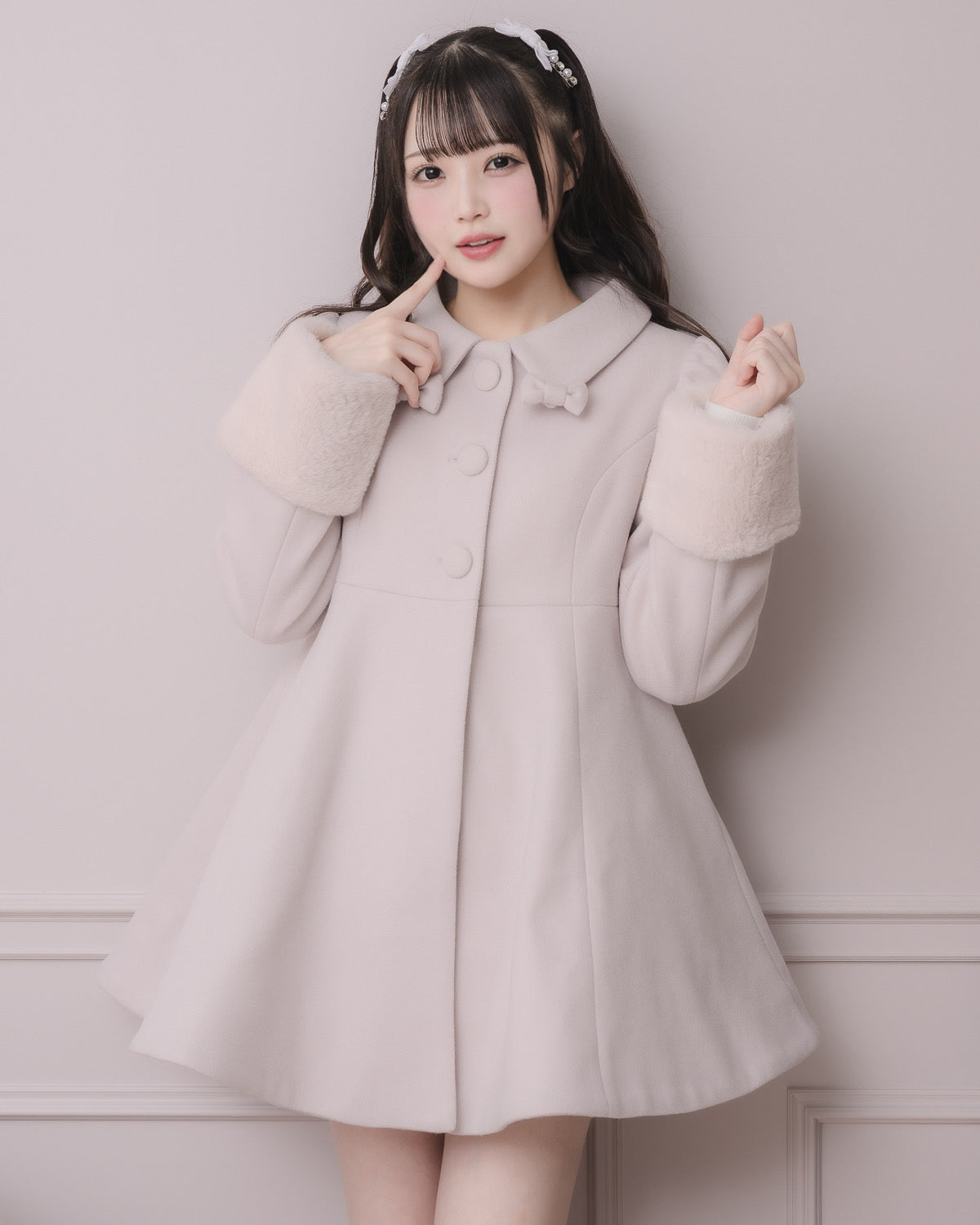 Aセット/モデル身長：157cm