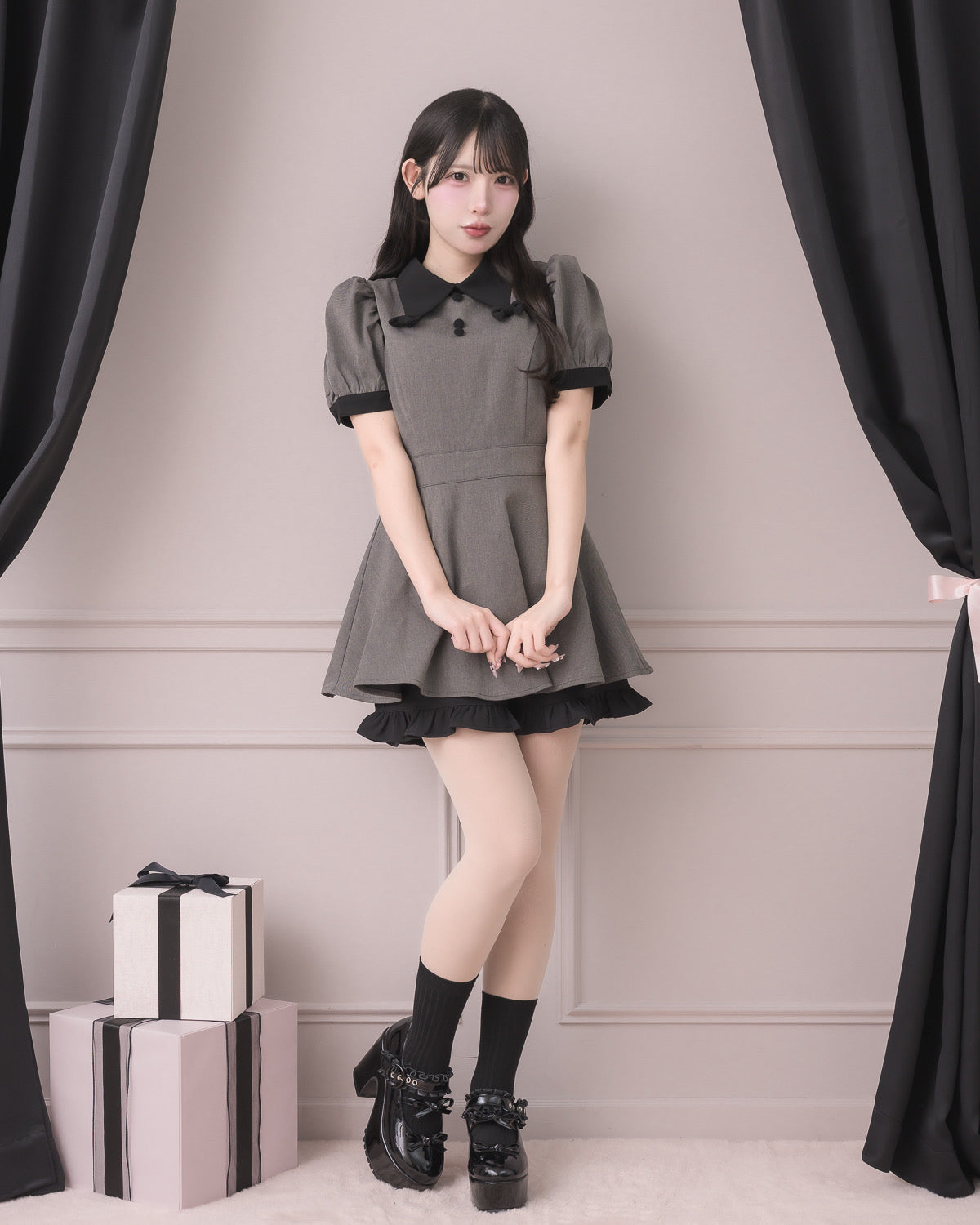 piumリボンカラーセットアップ