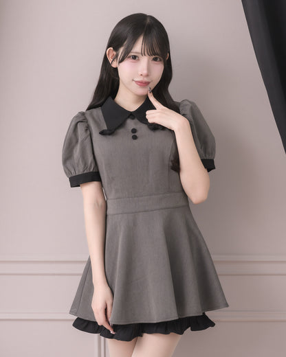 モデル身長：152cm/着用カラー:チャコール