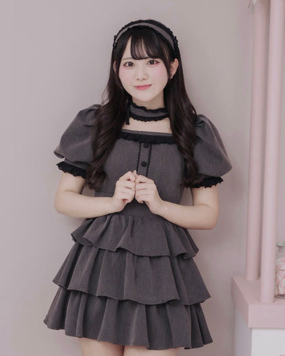 モデル身長：161cm/着用カラー：チャコール