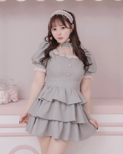 モデル身長：157cm/着用カラー：グレー