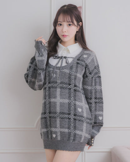 モデル身長：157cm/着用カラー:チャコール