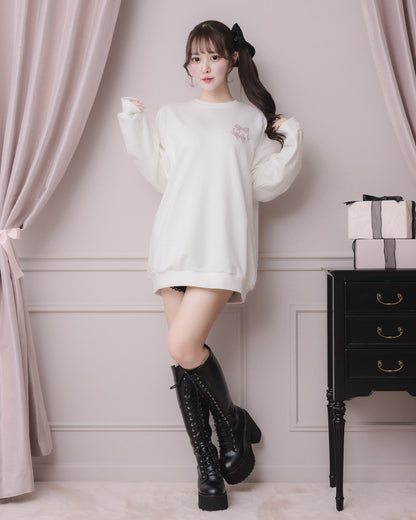 モデル身長：157cm/着用カラー:ホワイト