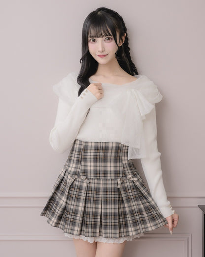 モデル身長：157cm/着用カラー:ホワイト