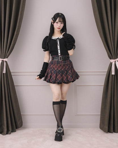 モデル身長：157cm/着用カラー:ブラック