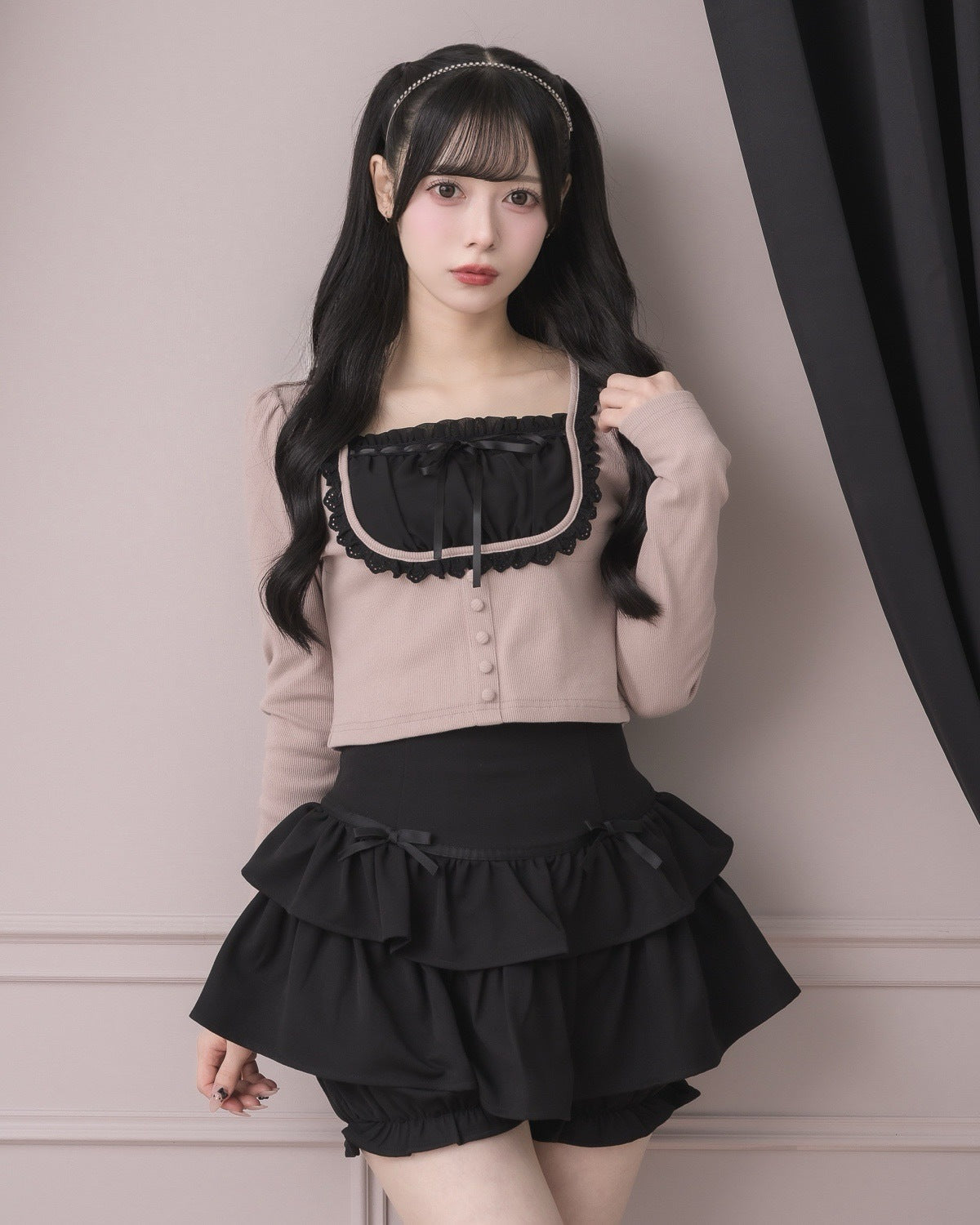 ヨーク切替ドーリーカットソー – pium