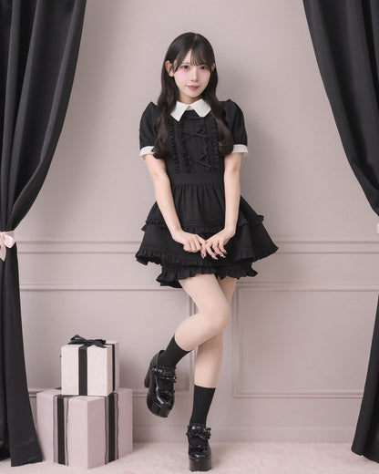 モデル身長：152cm/着用カラー:ブラック