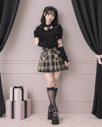 モデル身長：155cm/着用カラー:ブラック