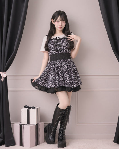 モデル身長：152cm/着用カラー:ブラック