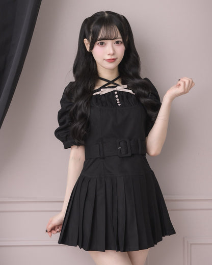 モデル身長：155cm/着用カラー：ブラック