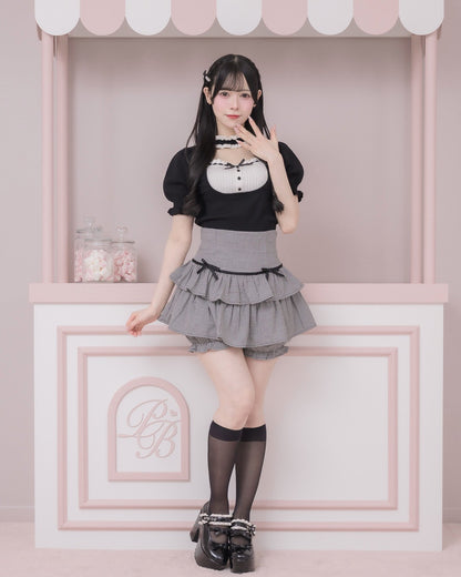 モデル身長：152cm/着用カラー:ブラック