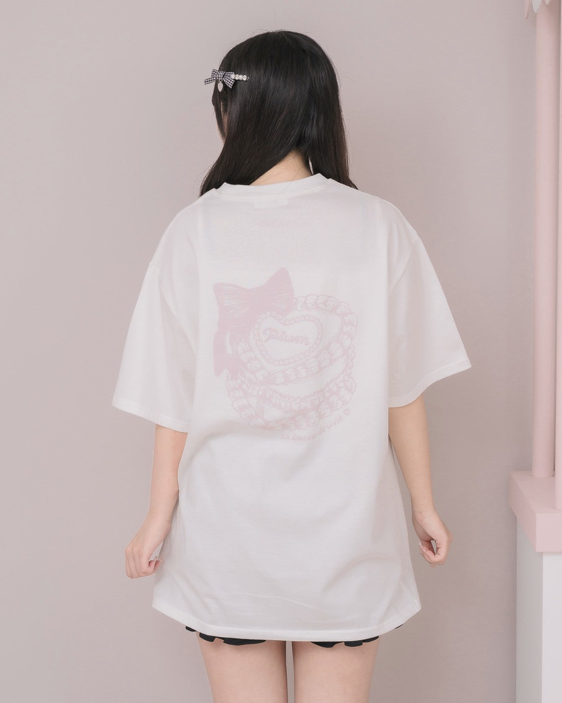 モデル身長：161cm/着用カラー:ホワイト