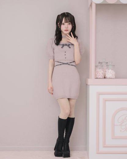 モデル身長：160cm/着用カラー：ピンク