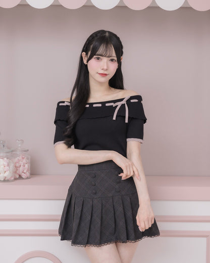 モデル身長：155cm/着用カラー：ブラック