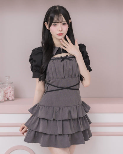 モデル身長：155cm/着用カラー：チャコール