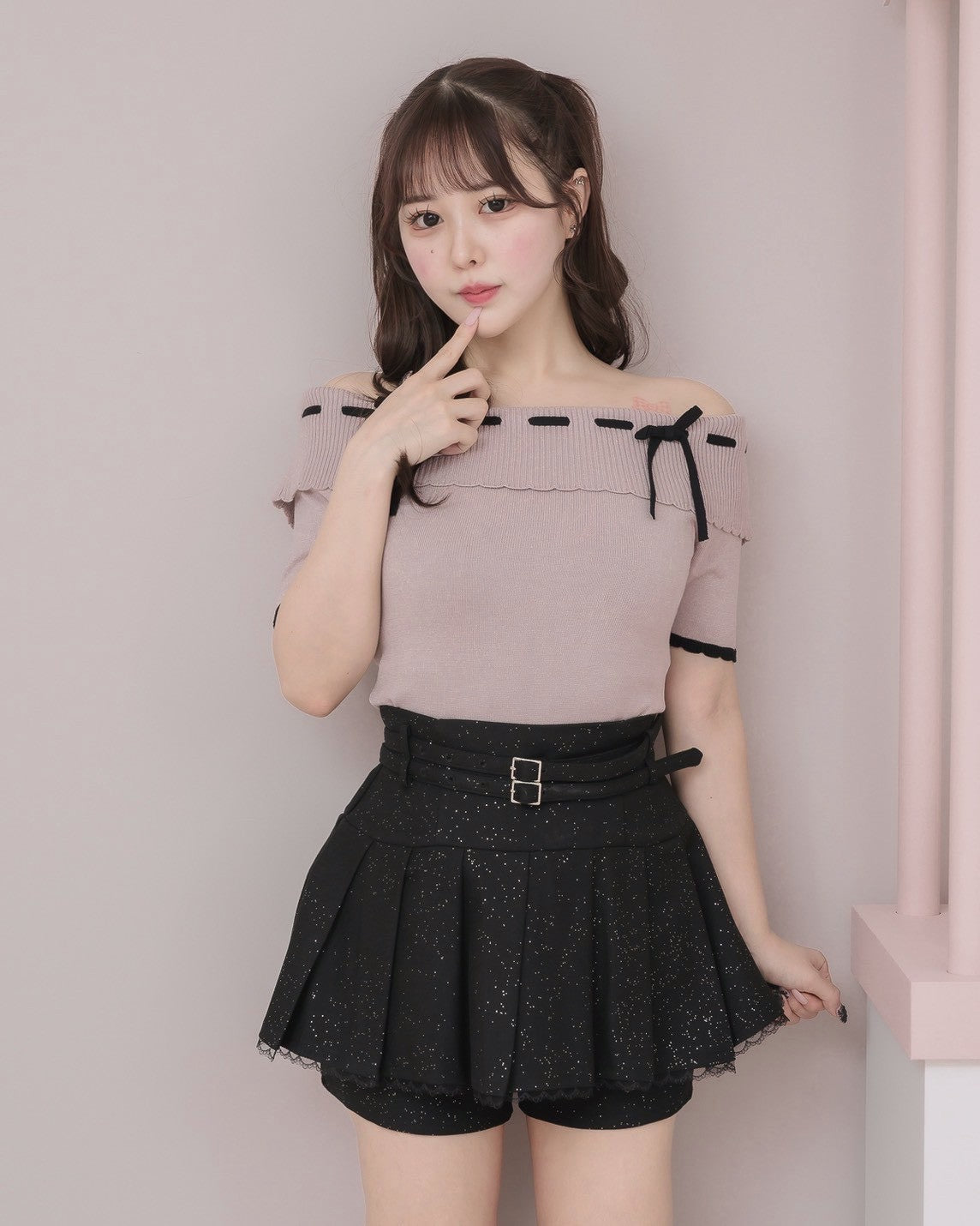雪雫プードル小　レフィルのみⅡ 2個 ダブルベルトプリーツミニスカパン – pium