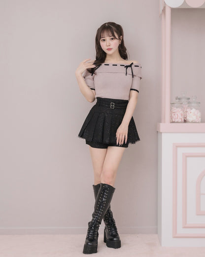 モデル身長：157cm/着用カラー：ブラック