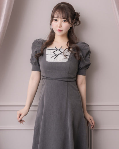 モデル身長：157cm/着用カラー:チャコール